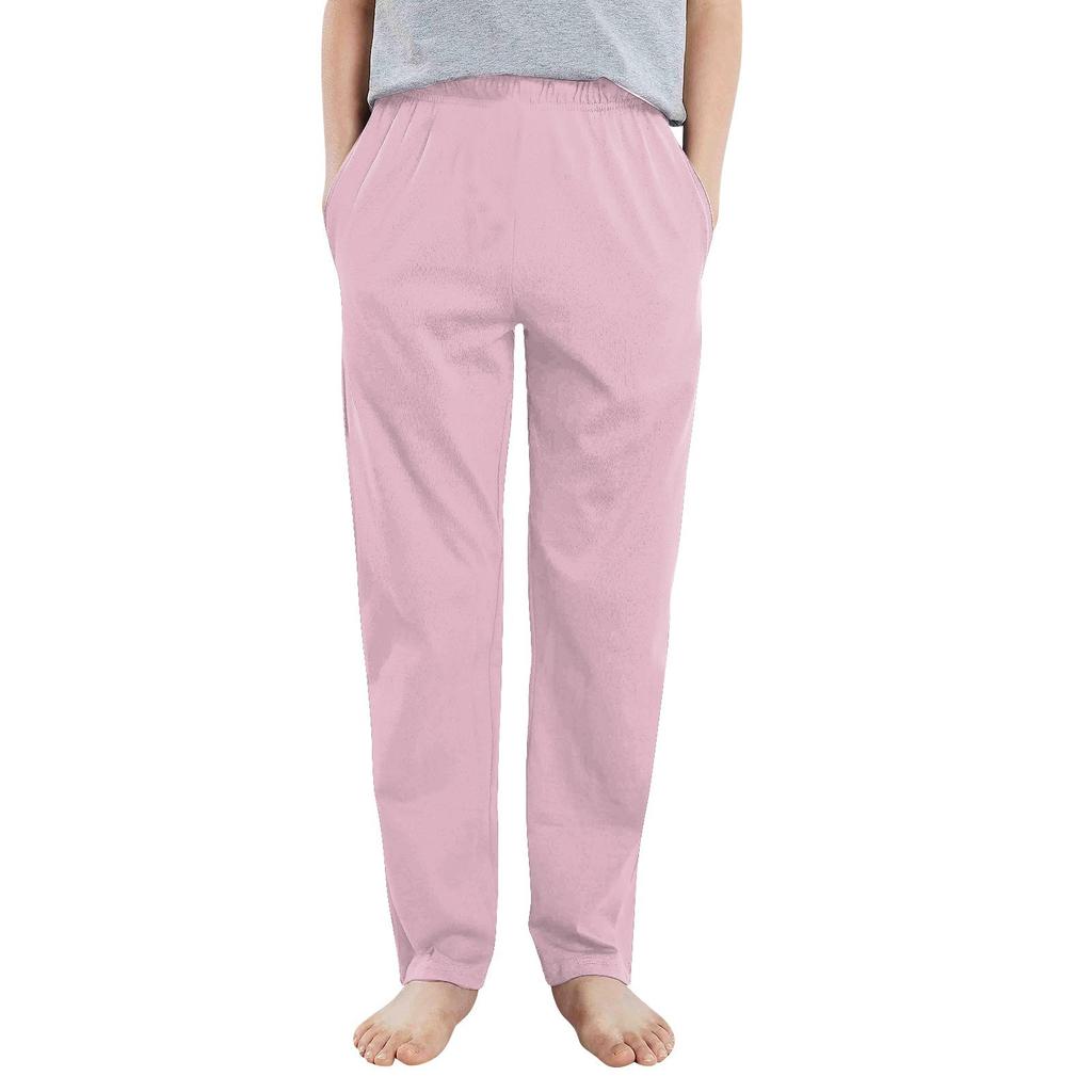 Kids' Casual Pants - Solid Color Sport Pants With Pockets
