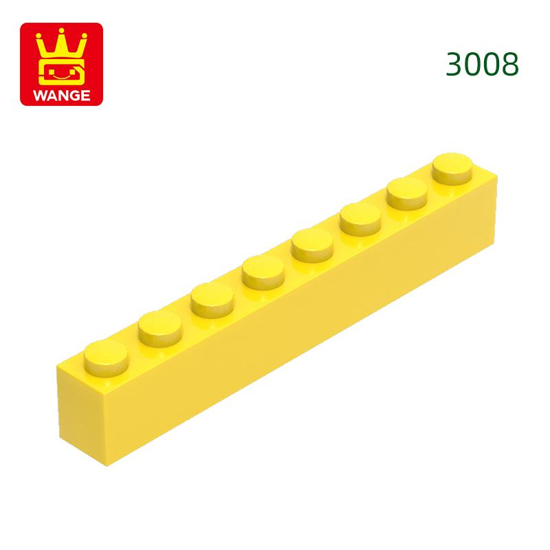 33 Stück/Los 3008 1x8 Hohes Loch Baustein Moc Basic Zeitloser Ziegel Befestigungen Funktioniert Mit featuring DIY Kinderspielzeug Geschenkbox