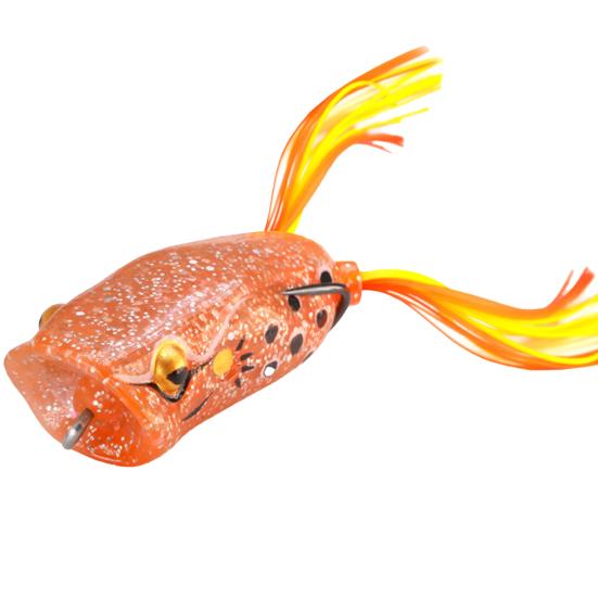 60mm/16g Fishing Lure Realistic Appearance Sharp Hook Big Mouth Large Snakehead Frog Wobbler