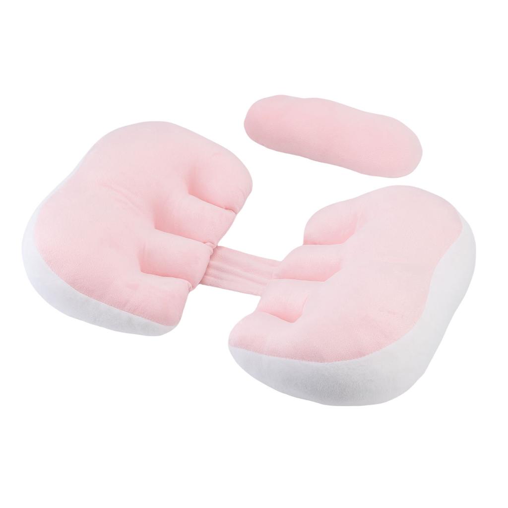 Pregnancy Pillow U Shaped Maternity Back Support Pillow for Side Sleeper Soft Cotton Machine Washable