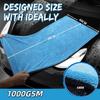 1000GSM Ultra-Thick Drying Towel for Car/Motorcycle Oversized 60x90cm Cleaning Cloth Soft High Absorbent Car Detailing Towels