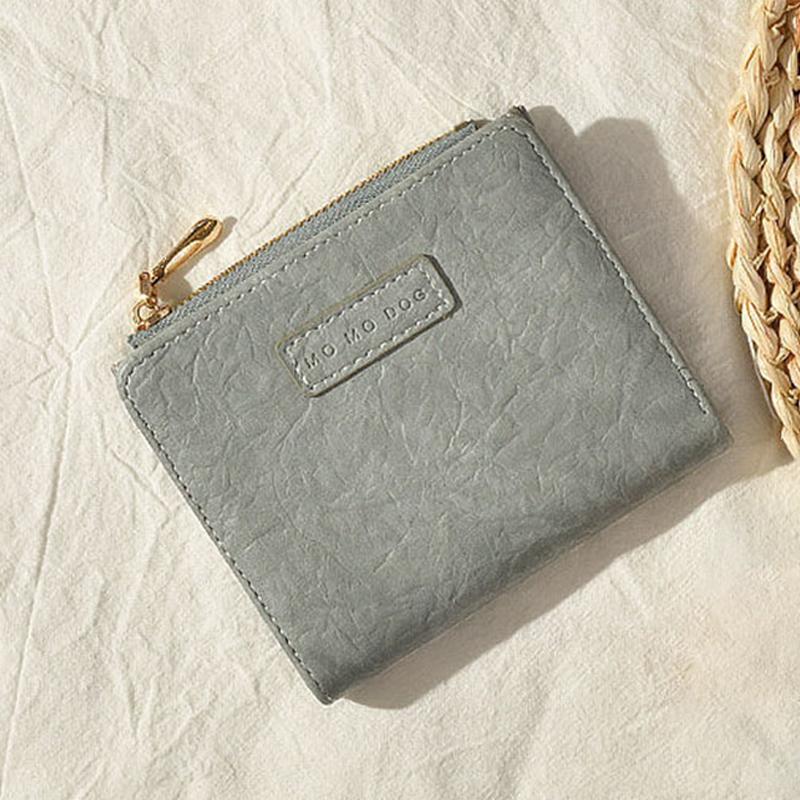 Retro Versatile Wallet For Women Girls  Multifunctional Id Holder High Quality Zipper Card Holders Simple Coin Purse
