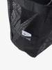 Mesh Tote Black OS [Neutralworks.] Bag, Breathable, Lightweight, Gym/Pool Bag, Simple, Compact, Foldable, Large,