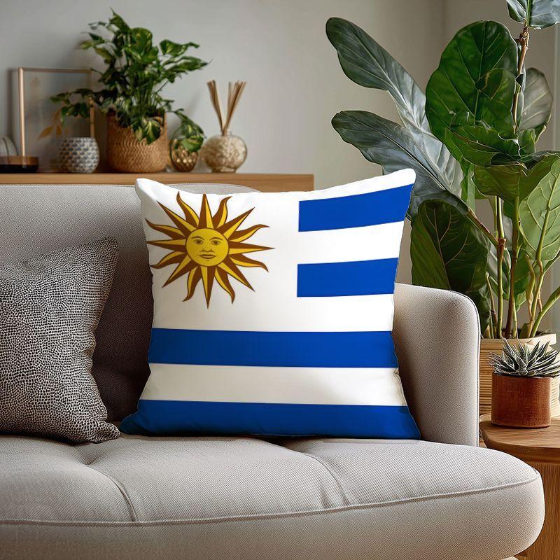 2026 USA-Canada-Mexico World Cup Flag Pillow, Decorative Pillow, Sofa Accessory, Cushion, Bedside Pillow, Lumbar Pillow (Includes Filling)