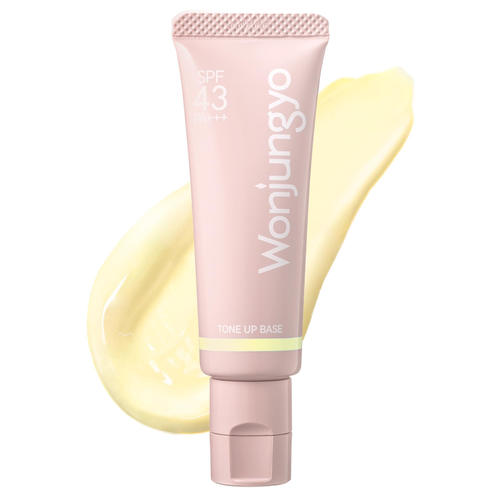 

Wonjungyo Tone Up Base N 02 Lime Yellow SPF43 25g Makeup Base for Glowing Skin [Official] [Renewal] PA+++ /