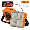 Portable LED Work Solar Light Rechargeable Flood Light IP66 Waterproof Outdoor Working Light for Camping Emergency Repair Light