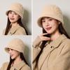 Mother Warm Hat Women's Autumn Winter Rabbit Hair Knitted Hat Middle-Aged and Elderly Thick Ear Protection Fisherman Hat