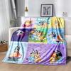 Bluey Bingo's Adventure Blanket Comfortable Great for Office Bedding Livingroom for All Occasions Stylish Decor Ideal Gift For Birthday Valentine'S Da