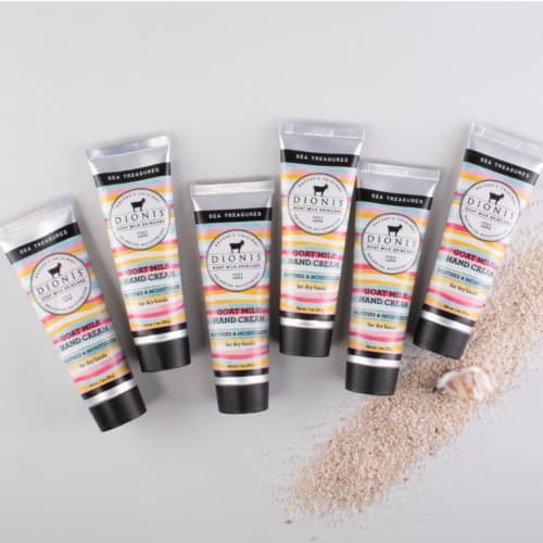 Set de 5 cremas de manos de leche de cabra Dionis (Edición limitada)