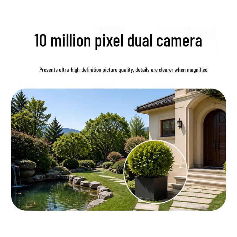 UNV 10MP Dual-Lens 360° Panoramic Wireless Outdoor Security Camera (CN version)