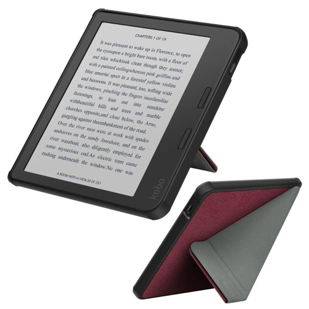 Auto Wake/Sleep E-Reader Case Acrylic Protective Shell Smart Cover for KOBO Libra Color/2
