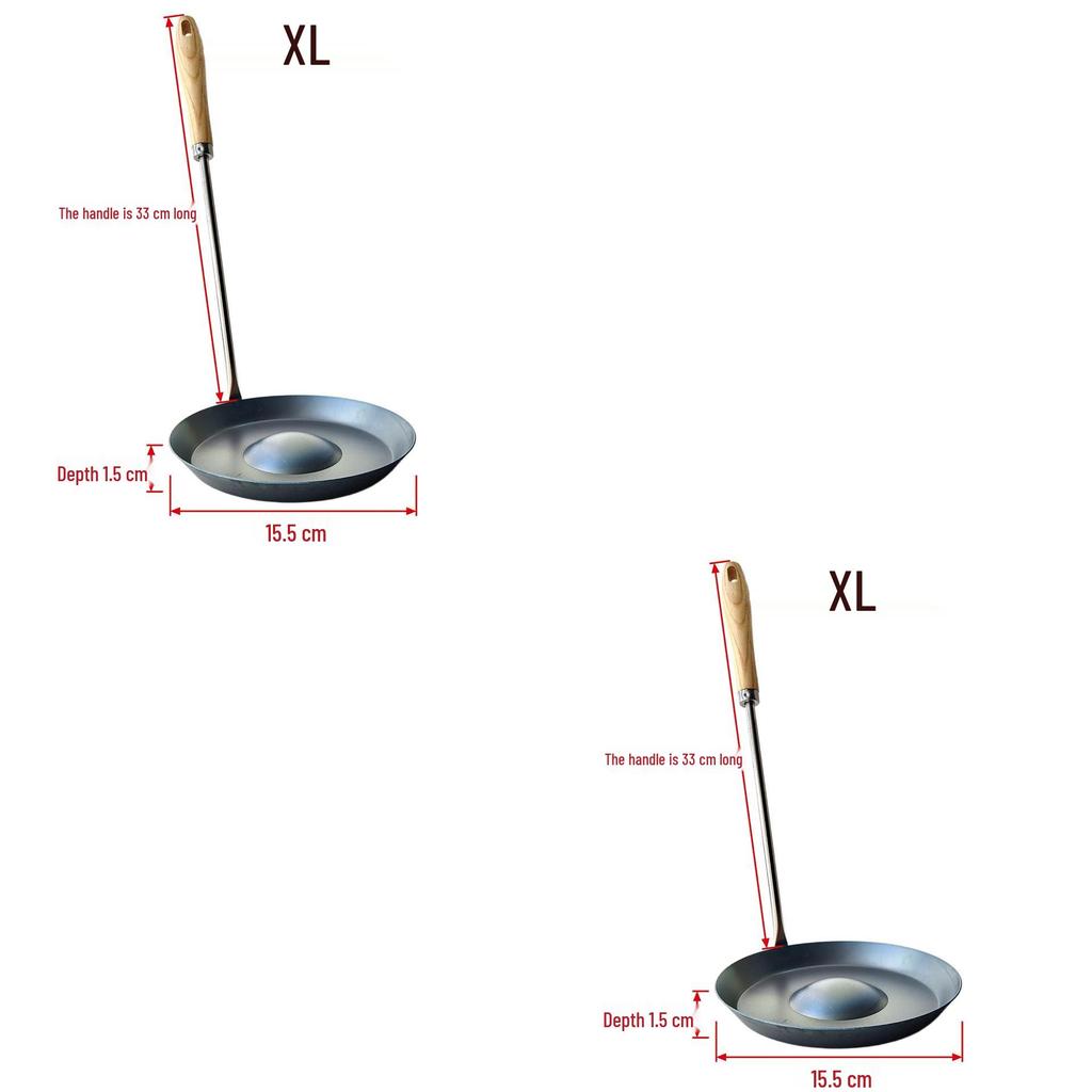Commercial-Grade Large Fried Noodle Nest Ladle Mold