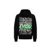 Evisu X Razer Collaboration Letter Logo Embroidered Hoodie Men hoodies Black 2EARZM2SW320RXCT