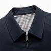 Romon Men's Classic Cotton Lapel Jacket