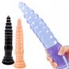 Soft Pull Beads Přísavka na tupo Zátka Sexuální hračky pro dospělé Žena masturbátor Anální dilatátor Fisting Dildo PVC BDSM
