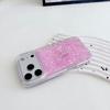 Coque de téléphone Bling à paillettes transparentes, sable mouvant et paillettes pour iPhone 17 Air 16 15 14 13 12 11 Plus Pro Max, style fille à la mode