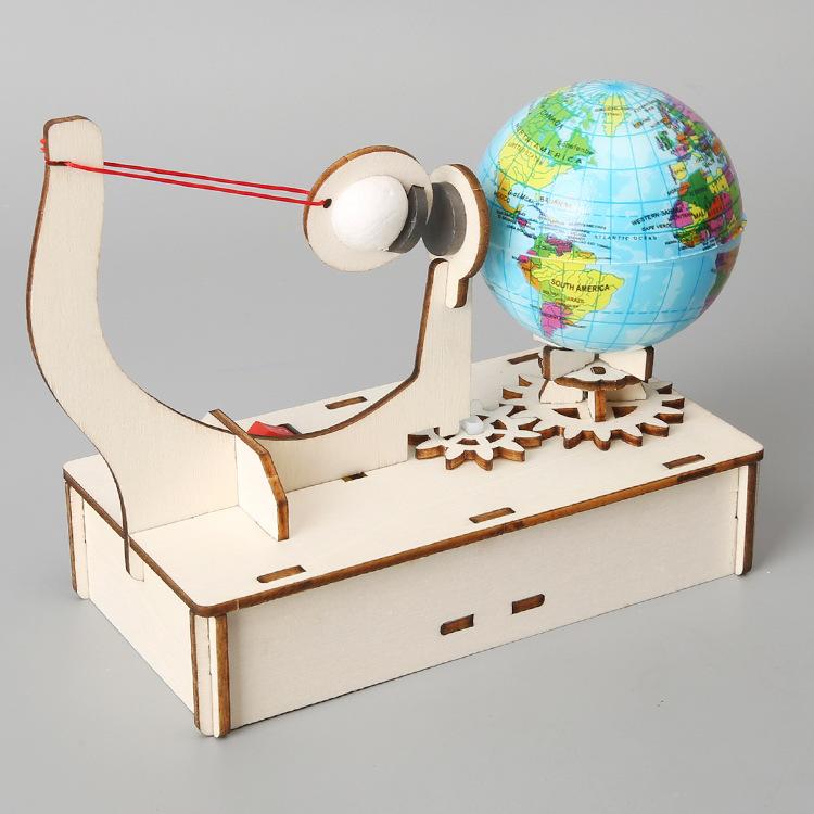 Erdanziehungskraft Lehrmittel Kinder Wissenschaftsspielzeug Technologie Physik Gadget STEM Puzzle-Set Lern-Lernspielzeug für Kinder Y5638YY- white