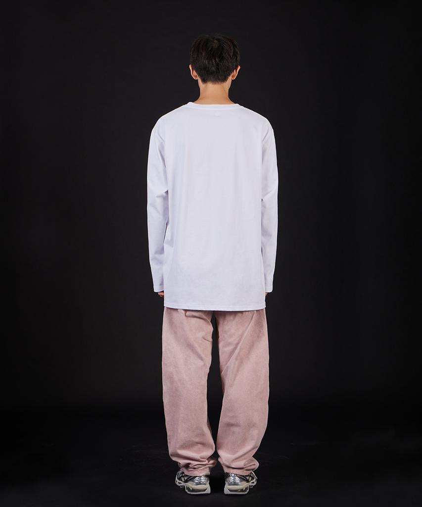 ASTRAL PROJECTION Ap Studio Oversized Long Sleeve T-Shirt_White