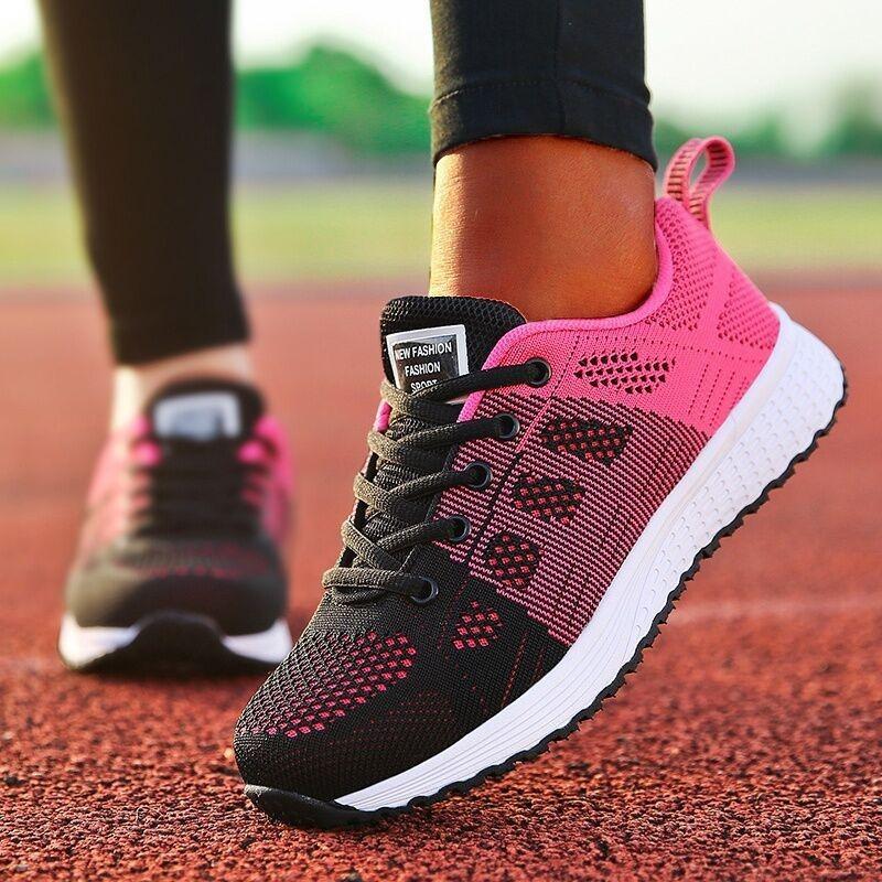 Sneakers da donna scarpe vulcanizzate estate nuova palestra Cansual sneakers da uomo per donna scarpe scarpe da basket traspiranti con lacci