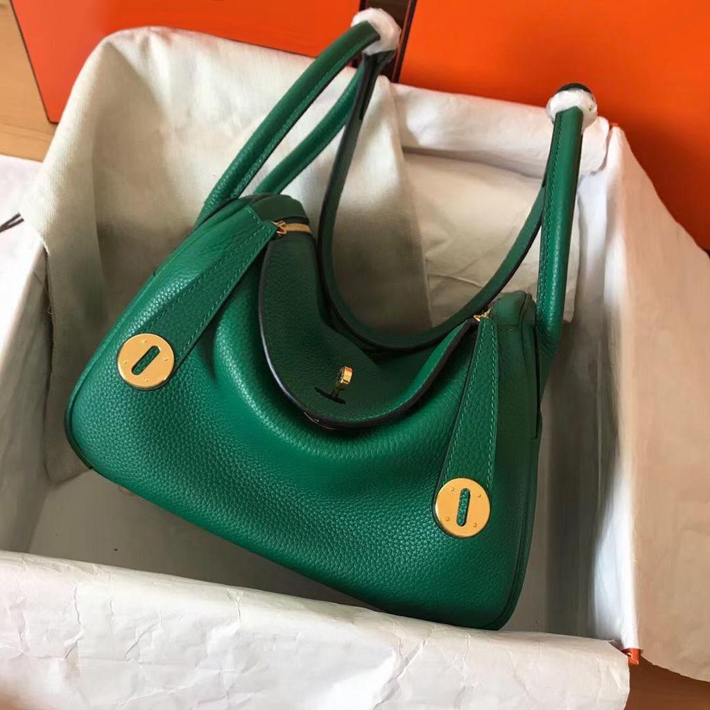 High-end Bag 26 Doctor Bag Head Layer Leather Single Shoulder Crossbody Pillow Bag Large Capacity