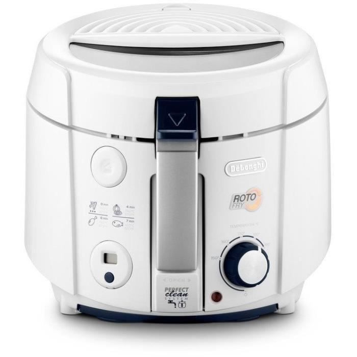 Delonghi F38436 Электрическая фритюрница RotoFry Classic — белая