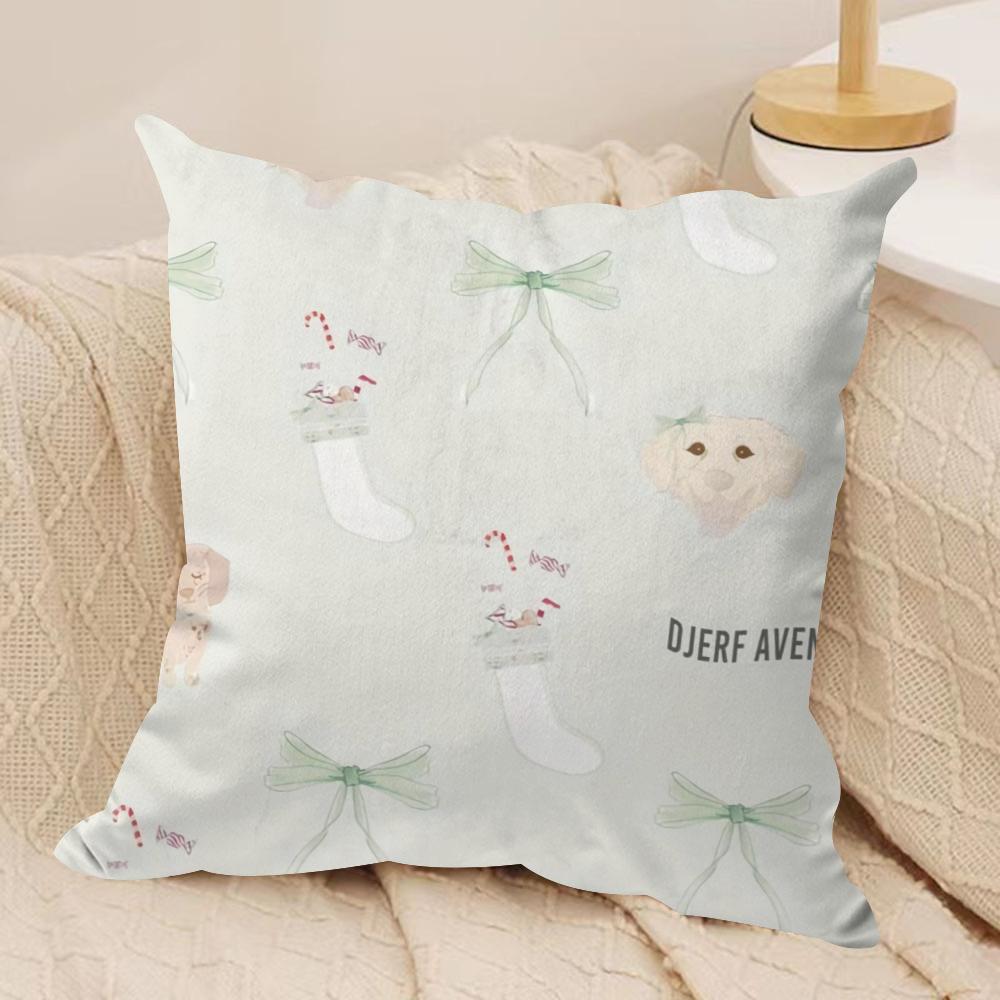 Summer Berries D-Djerf Avenue Cushion Cover Soft Plush Double-Sided Pillow Cover Cozy Sofa Cushion Case Living Room Home Gift