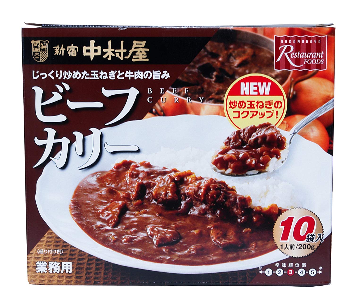 

Синдзюку Накамурая Карри с говядиной (200 г х 10 пакетов)