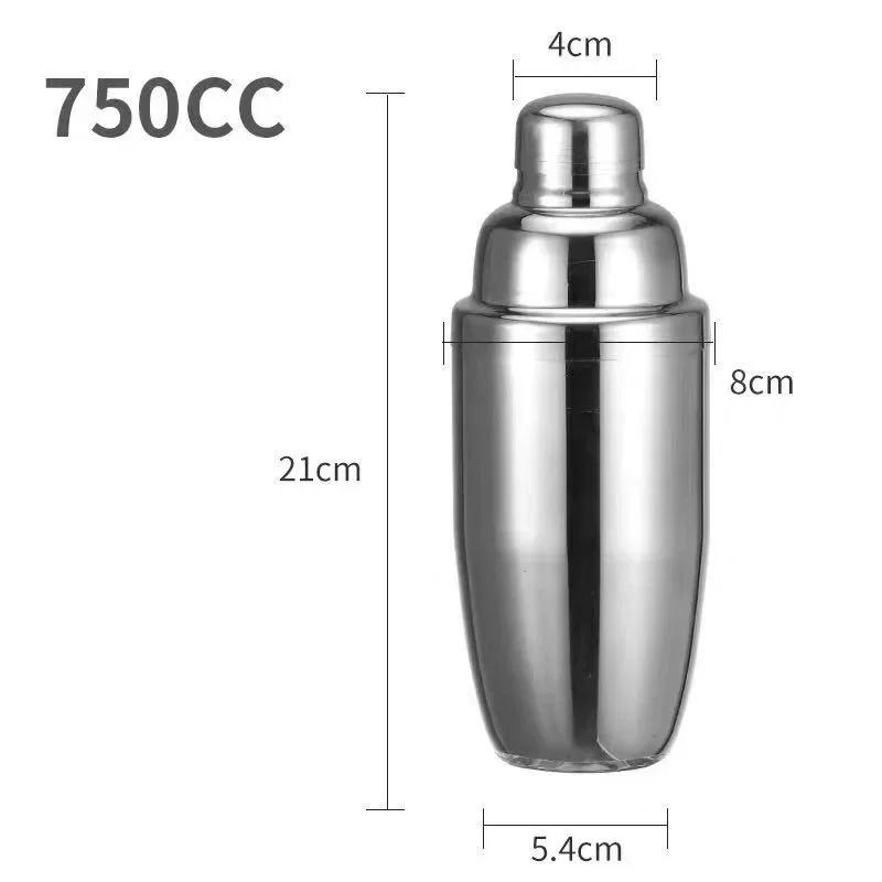 1/3pcs  Cocktail Shaker Stainless Steel Bartending Tools Margarita Mixer Drink Shaker Martini Sharker Bartender Bar Accessories