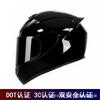 Full Face Motorcycle Helmet Men Women Vintage Style Scooter ATV Quad Bike DOT Certified