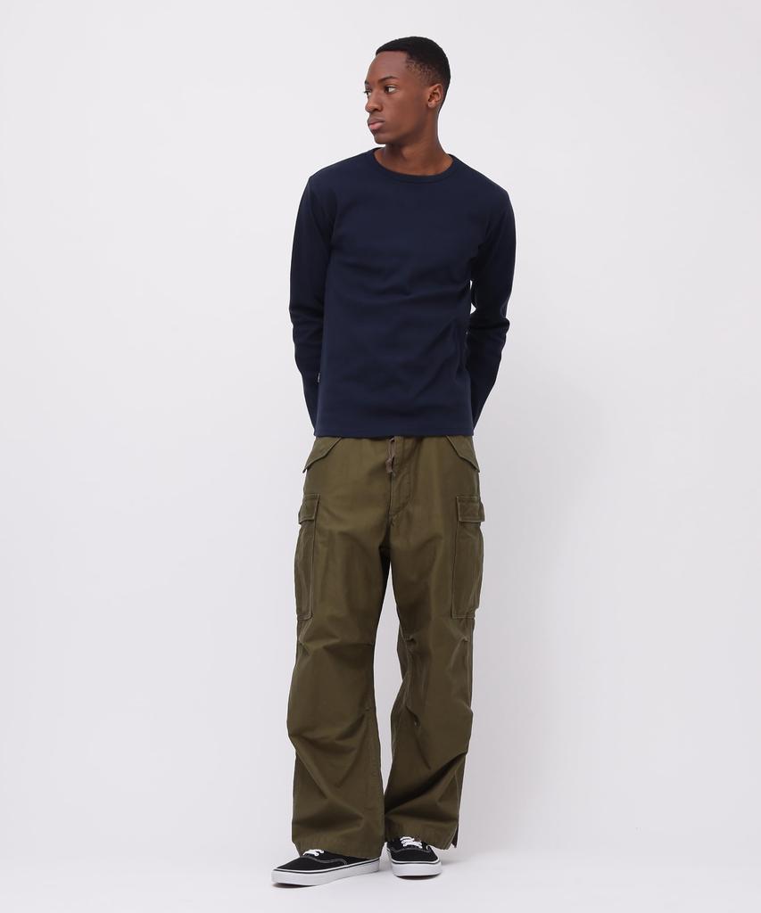 AVIREX DAILY RIB CREWNECK TEE 6153481 royal