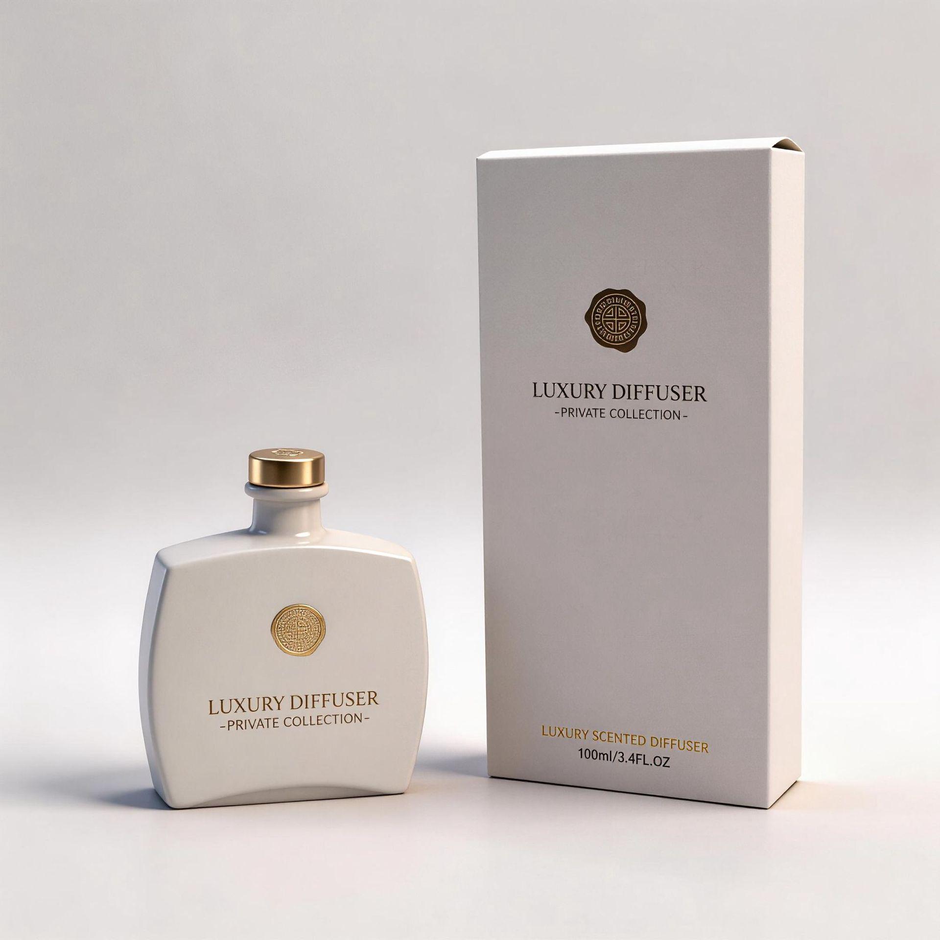 Luxury Aromatherapy Essential Oil Diffuser: Long-Lasting Scent for Home, Bedroom, and Bathroom