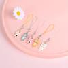 Multi-Color Cartoon Kitten Keychain Pendant