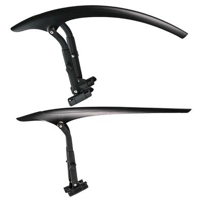 Schnell lösbarer Fahrrad-Schutzblech Verstellbarer Mountainbike-Schutzblech Vorne / Hinten Schmutzfänger Hartschalen-Schutzblech Fahrradteil