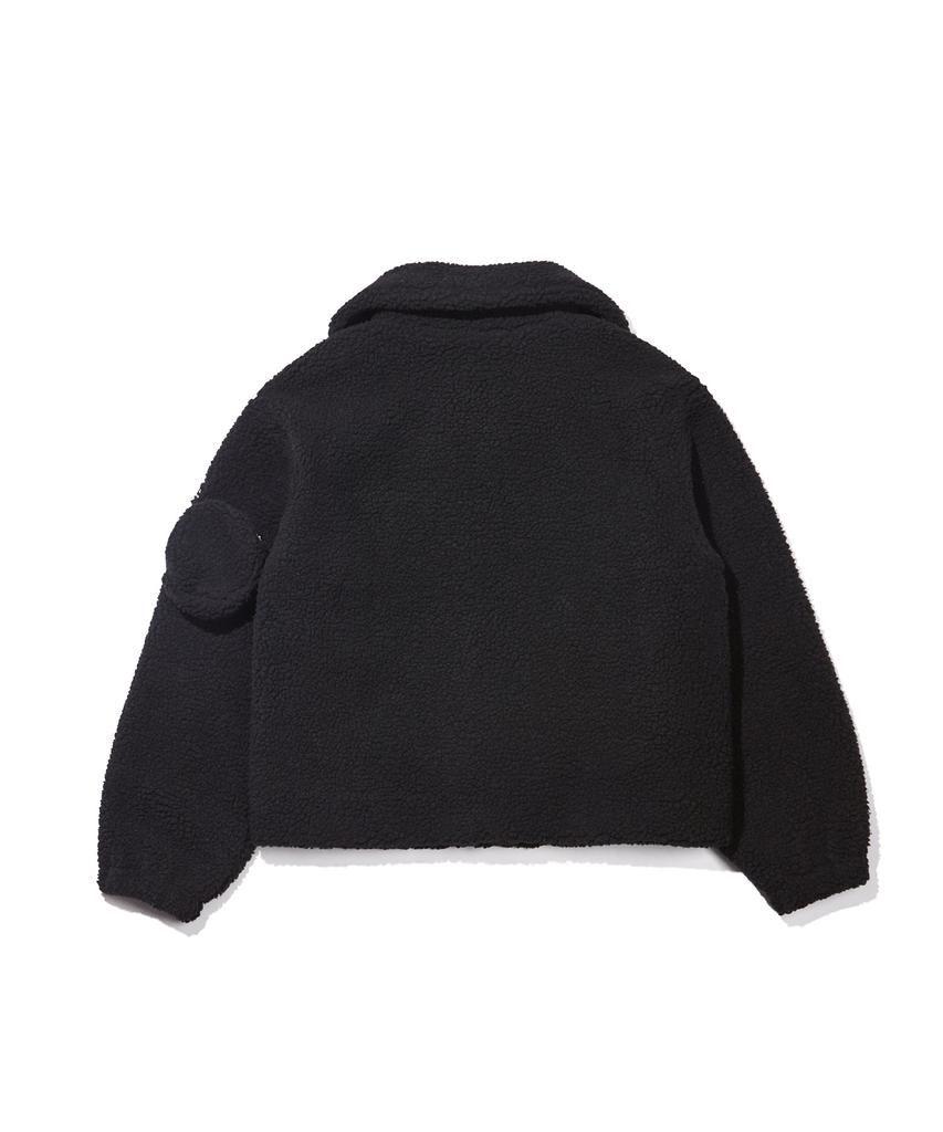 Selfish Cookie Fleece Jacket (S232Jp05) (Black)