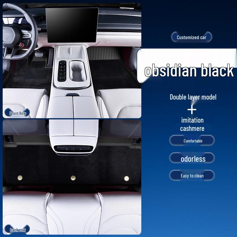 Waterproof TPE Floor Mats for Chery Jetour X90 19-22 Seven-Seater X90PLUS