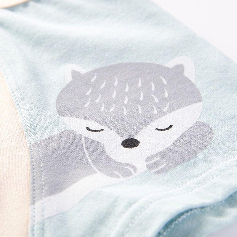 4Pc/lot Children's Cute Cartoon Boxers Boys Pure Cotton Soft Colorful Underpants Underwear Boxer