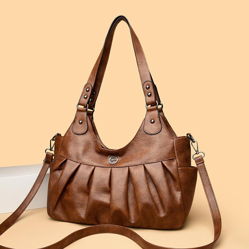 Small Handbag Lady's Shoulder Bag for Commuting To and From Work, Handbag for Mother's Use Casually