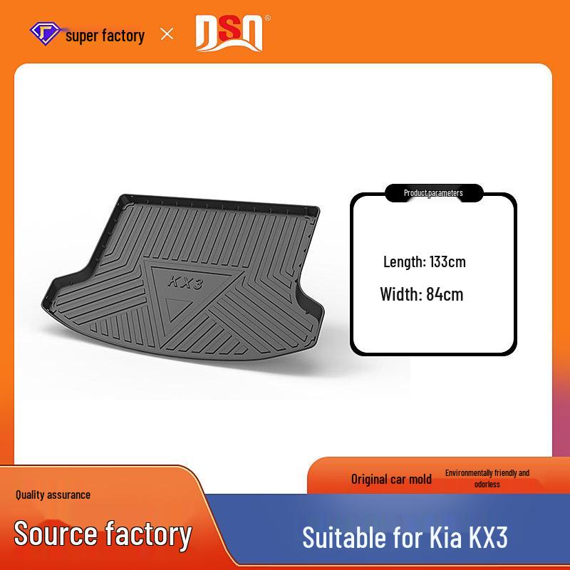 Kia KX/Yi Pao KX1/KX3/KX5 Durable Waterproof TPE Trunk Mat