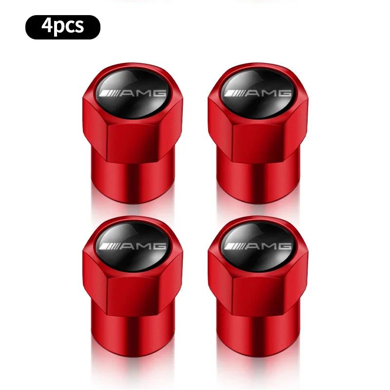 

For Benz GLC GLK 4pcs Auto Emblem Cap Case For Mercedes Benz B/C/E/S Class A Class C200L GLC GLK New CLA GLA B/C/E/S Clase A C20