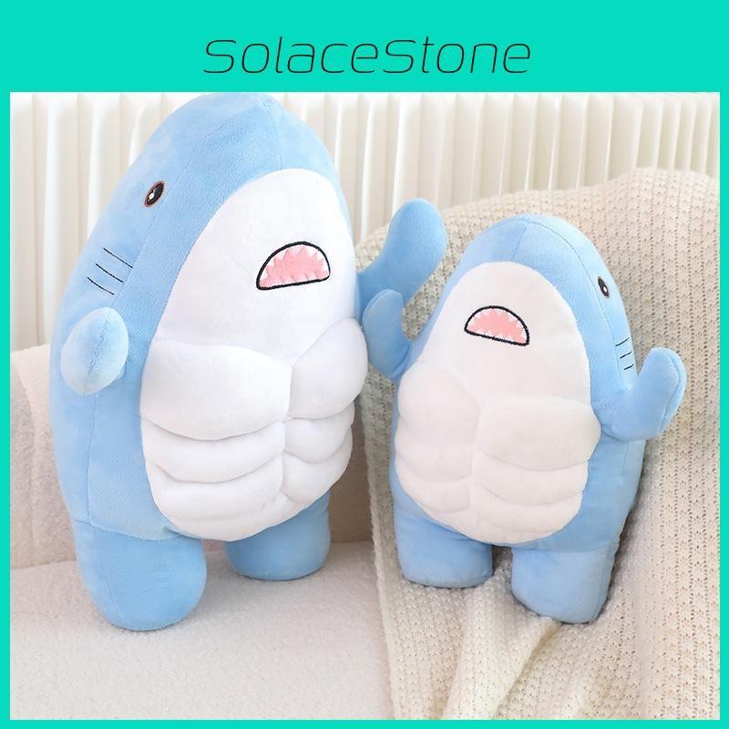 Funny Plush Shark Toy Durable Material Child Gift Home Bedroom Decoration Doll