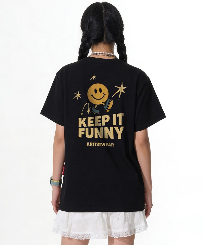 ARTISTWEAR [Atw] Keep It Funny Short Sleeve T-Shirt