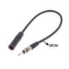 38cm autorádio Fm Am Prodlužovací kabel antény do auta Kabel Din Zásuvkový konektor Koaxiální kabel Prodlužovací kabel autorádia s anténou