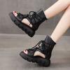 Ladies Vintage Platform Roman Sandals
