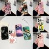 For Itel A90 A50C A80 P60 S25 Ultra Power 70 Phone Cover Pretty Flower Pattern Smooth Liquid Silicone Screen Protector Shockproof Case For Itel Casing
