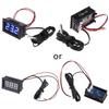 Digital LED Thermometer DC 5-12V Car Temperature Panel Meter Gauge