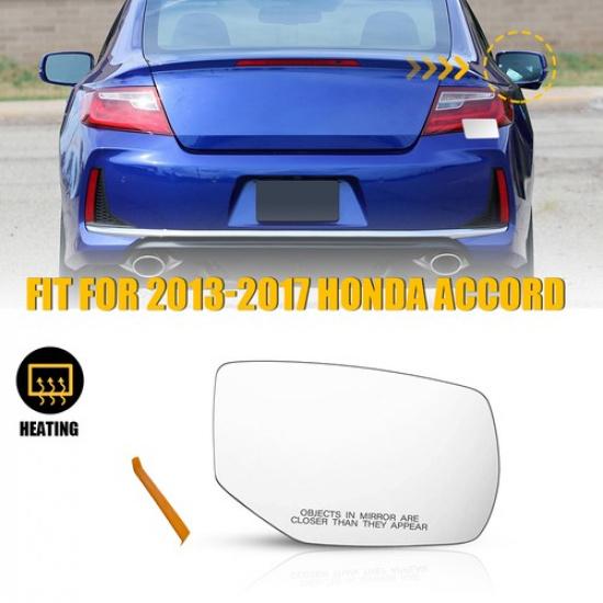 

Дзеркальне скло для 2013 2014-17 Honda Accord Права сторона з підкладкою опукле