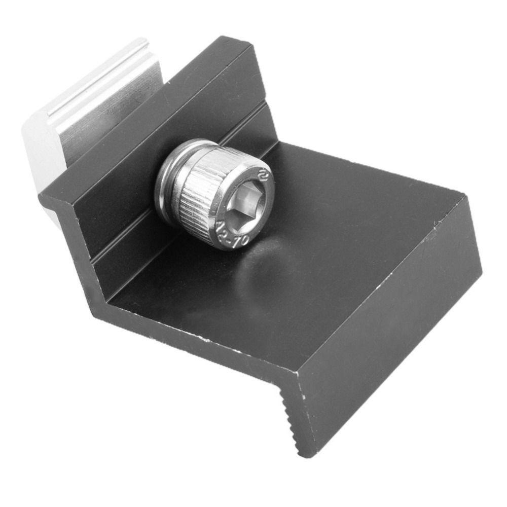 30mm/35mm/40mm/45mm Solar Module Holder Middle Clamp Mounting Rail Solar Panel Clamps Adjustable Bracket Mounting Solar Panel
