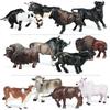 Realistic Bull Yak Model Heart Simulation Toy - Children's Cognitive Desktop Ornament