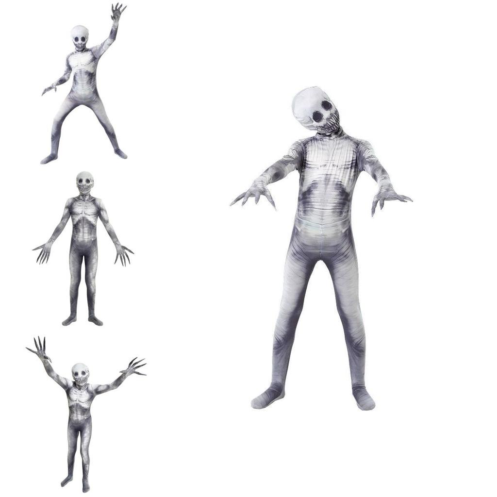 Disfraz Morphsuit de The Rake de Alta Calidad Y Aterrador para Niños y Adultos
