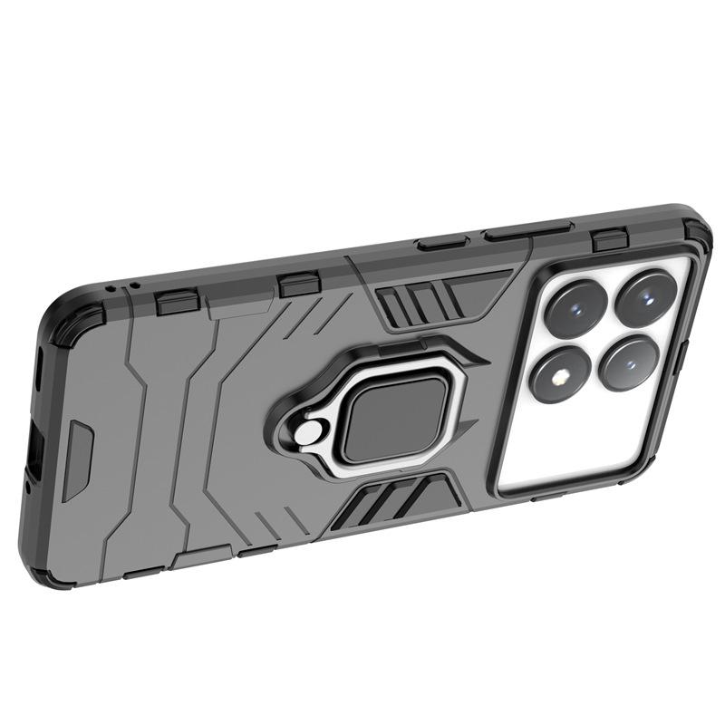 Ring Holder Car Magnetic Cover For POCO X6 F6 Pro Case For POCO M6 F5 X5 X4 X3 NFC M3 Pro F3 F4 GT C40 C65 M5S Shockproof Bumper